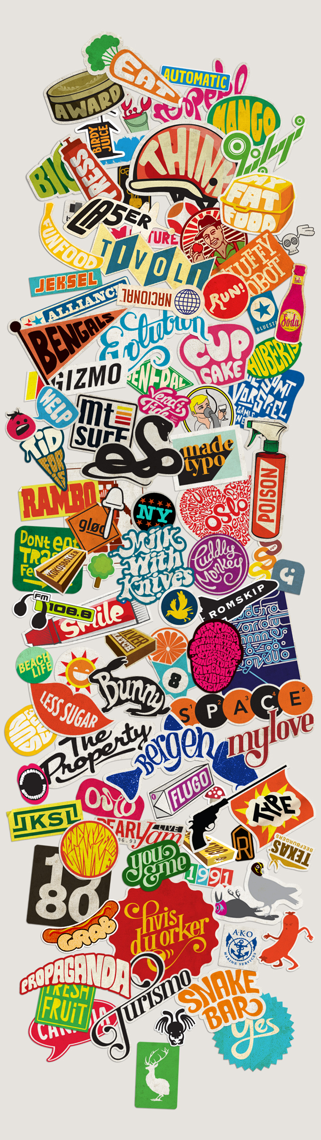I also LOVE stickers! Great inspiration!